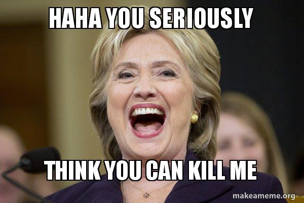 Hillary Clinton Laughs meme